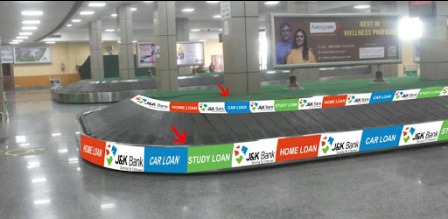 belt advertising on airports