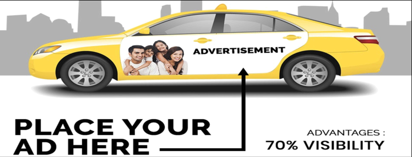 cab advertising agency delhi