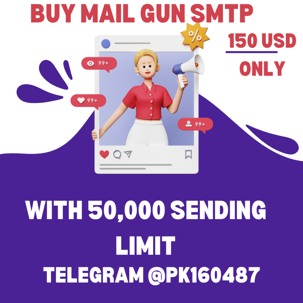 Buy Mail Gun Smtp with 50,000 Sending Limit