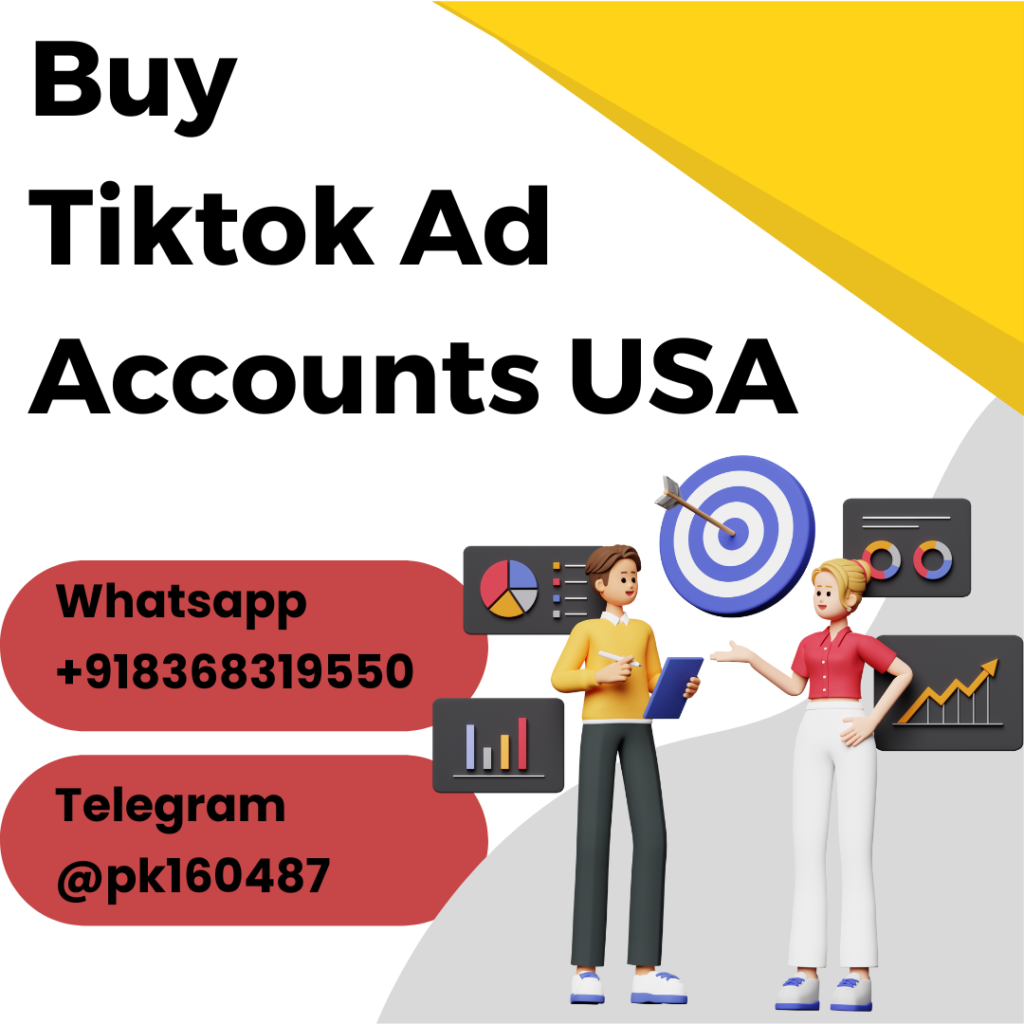 Buy Tiktok Ad Accounts USA