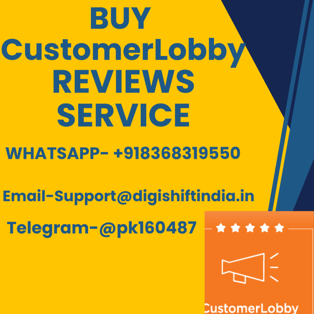 Buy CustomerLobby Reviews Service