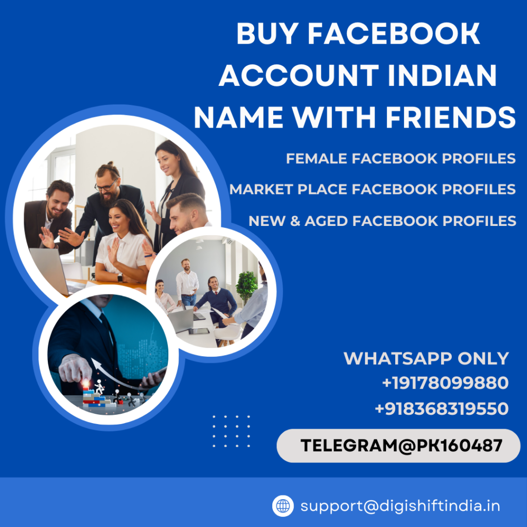 Buy Facebook Account Indian Name with Friends 