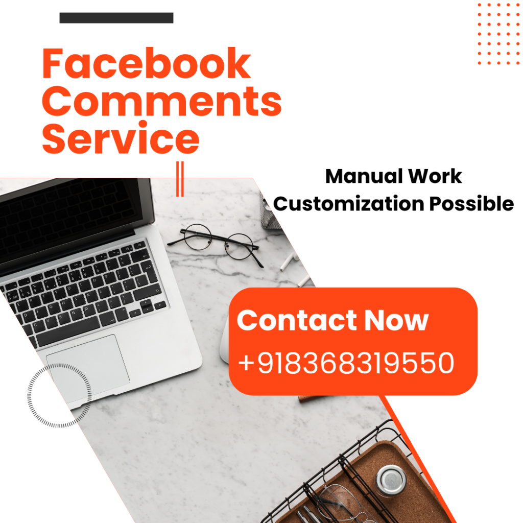 Buy Facebook Custom Comment