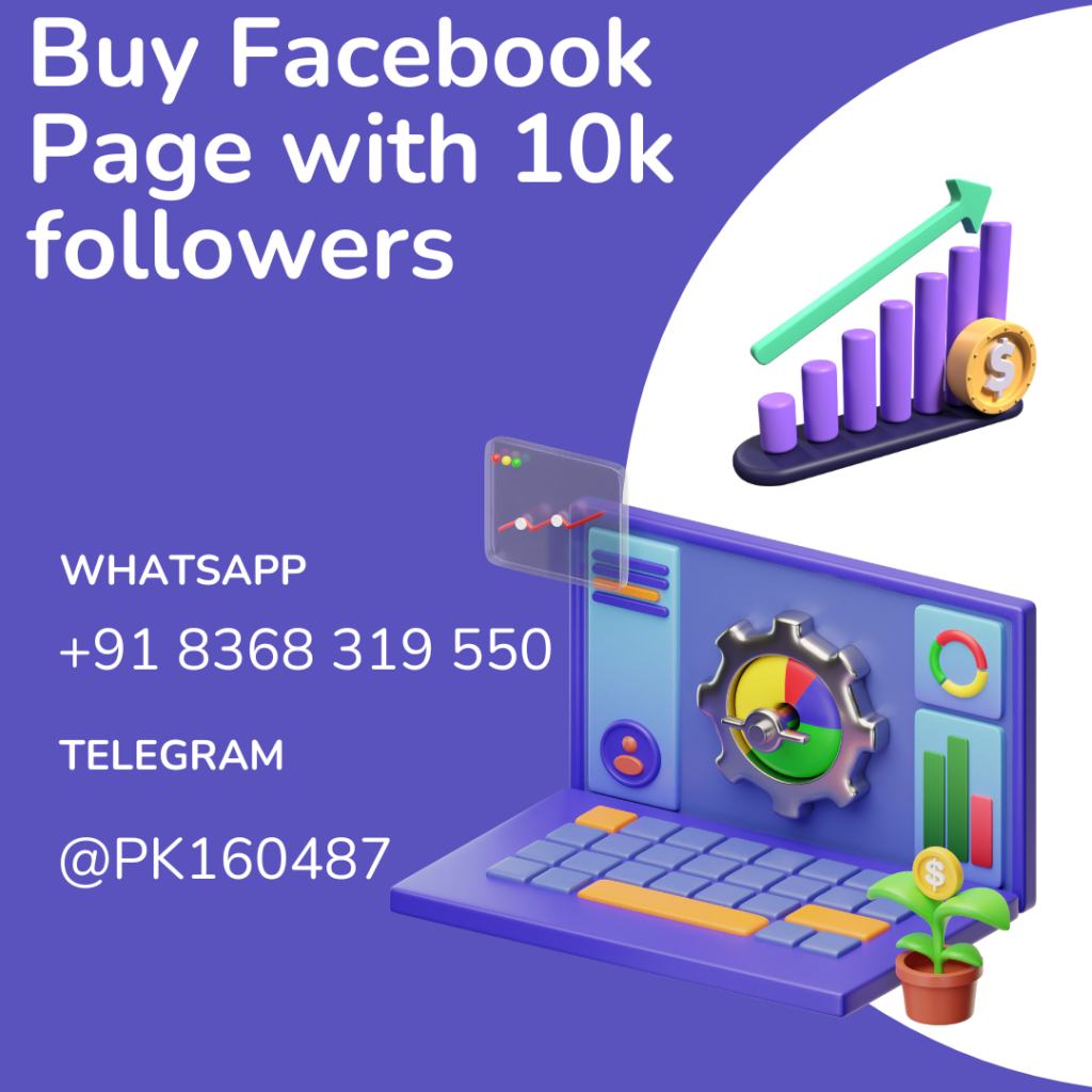 Buy Facebook Page with 10k followers