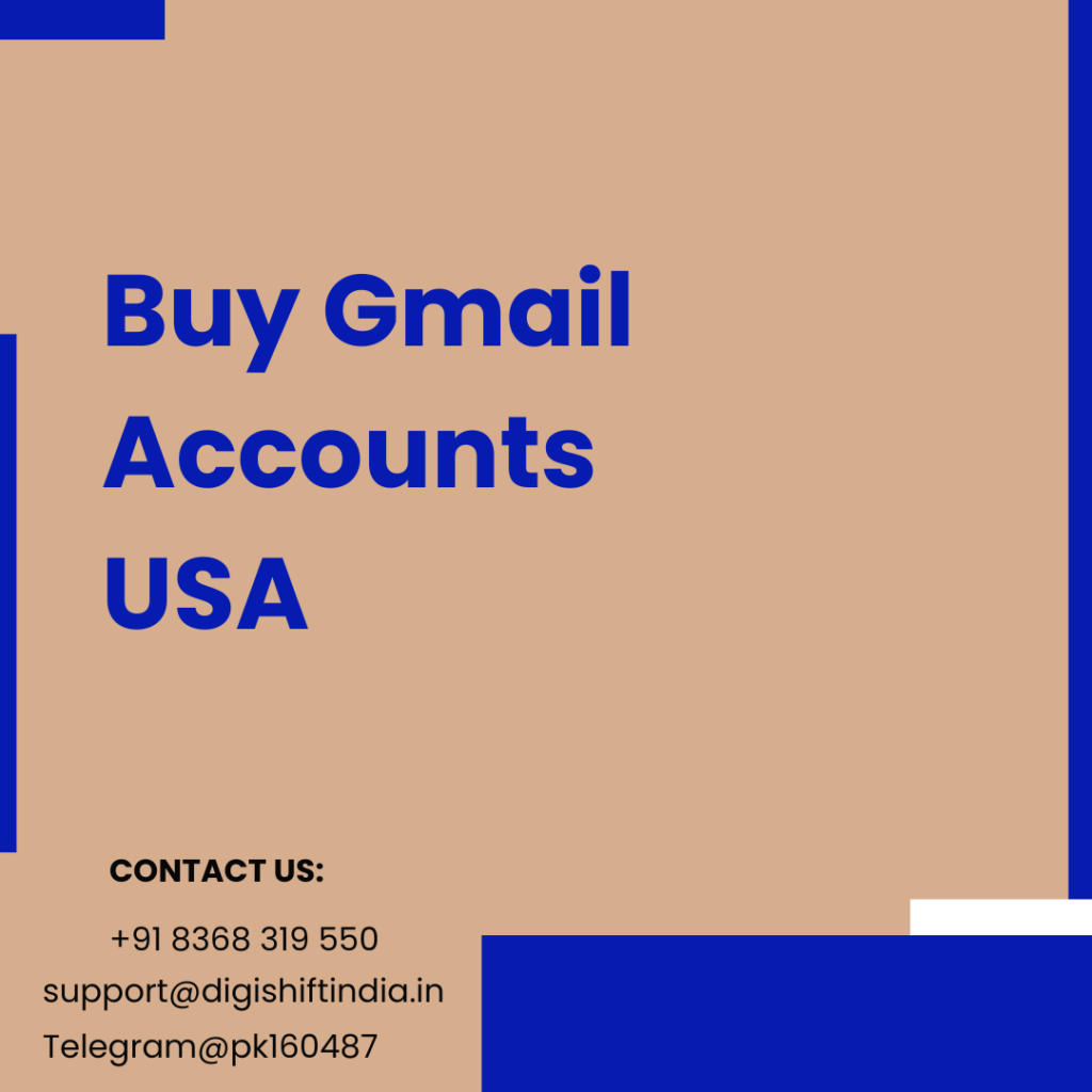 Buy Gmail Accounts USA