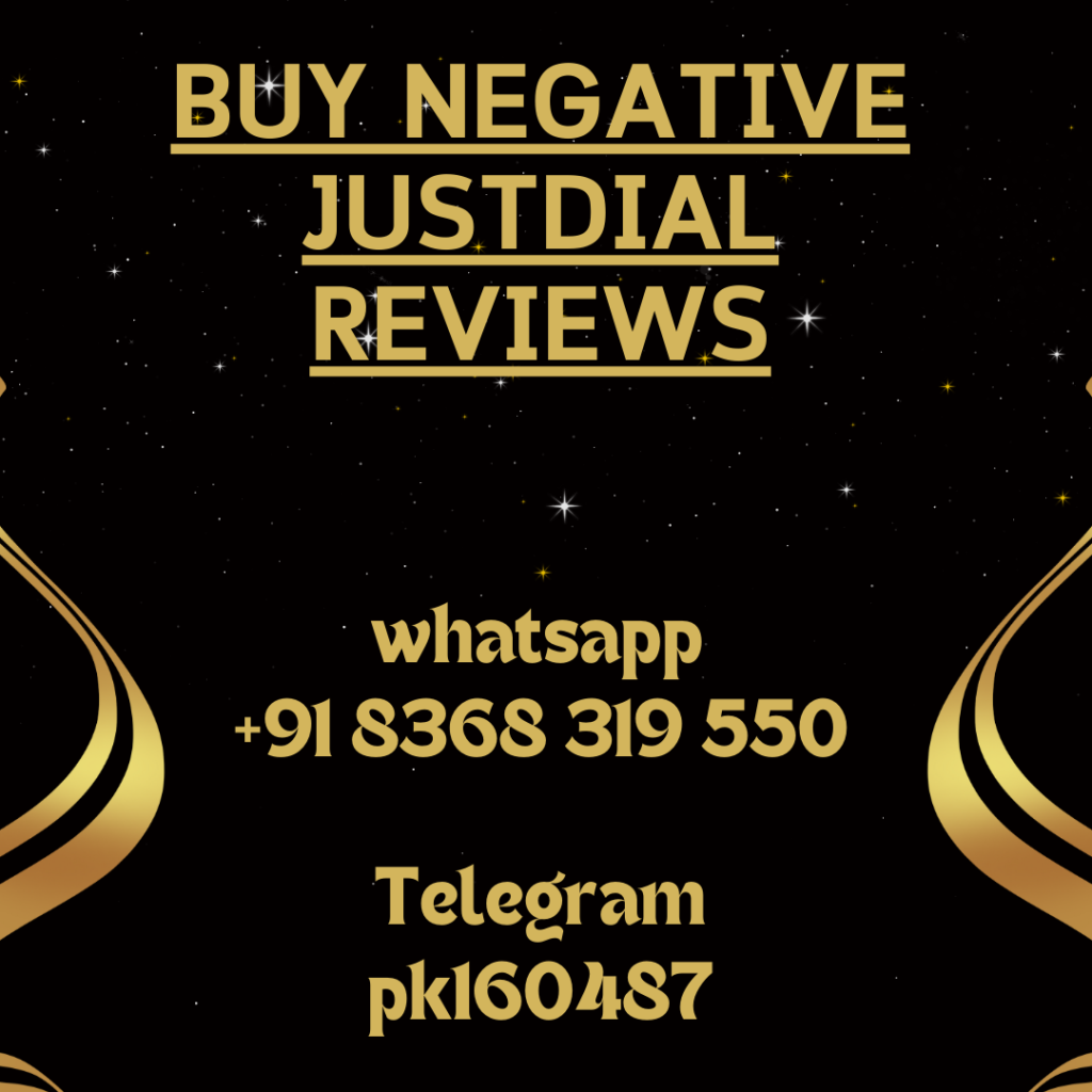 Buy Negative Justdial Reviews