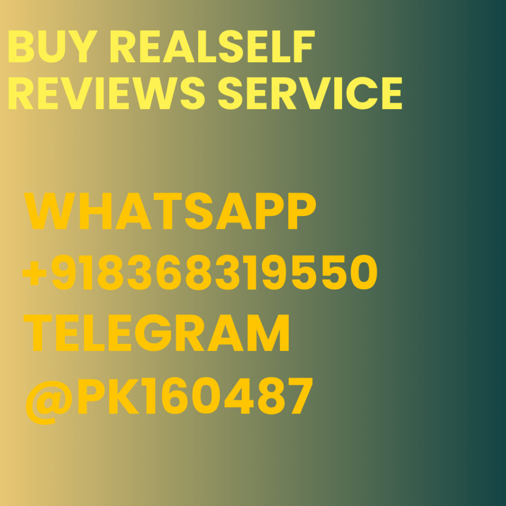 Buy Realself Reviews Service