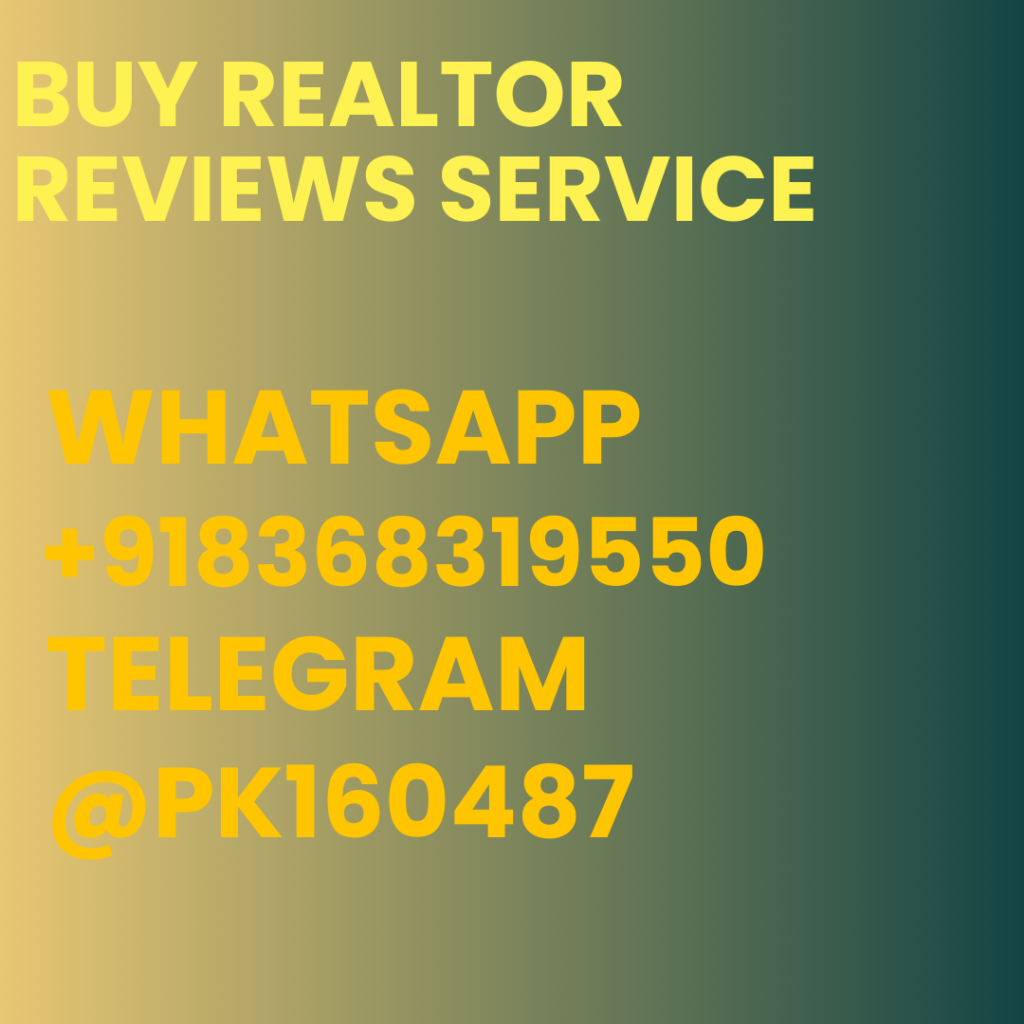 Buy Realtor Reviews Service