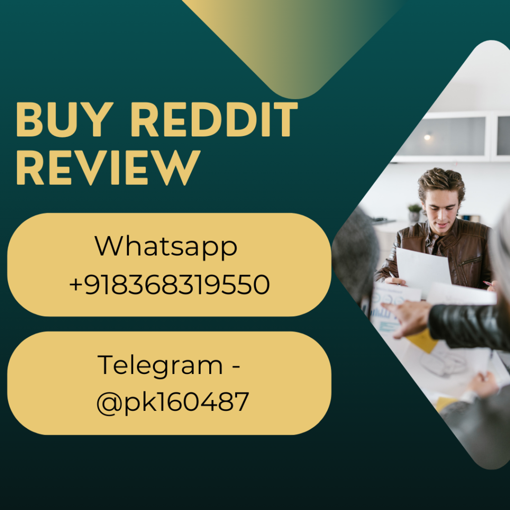 Buy Reddit Review Service