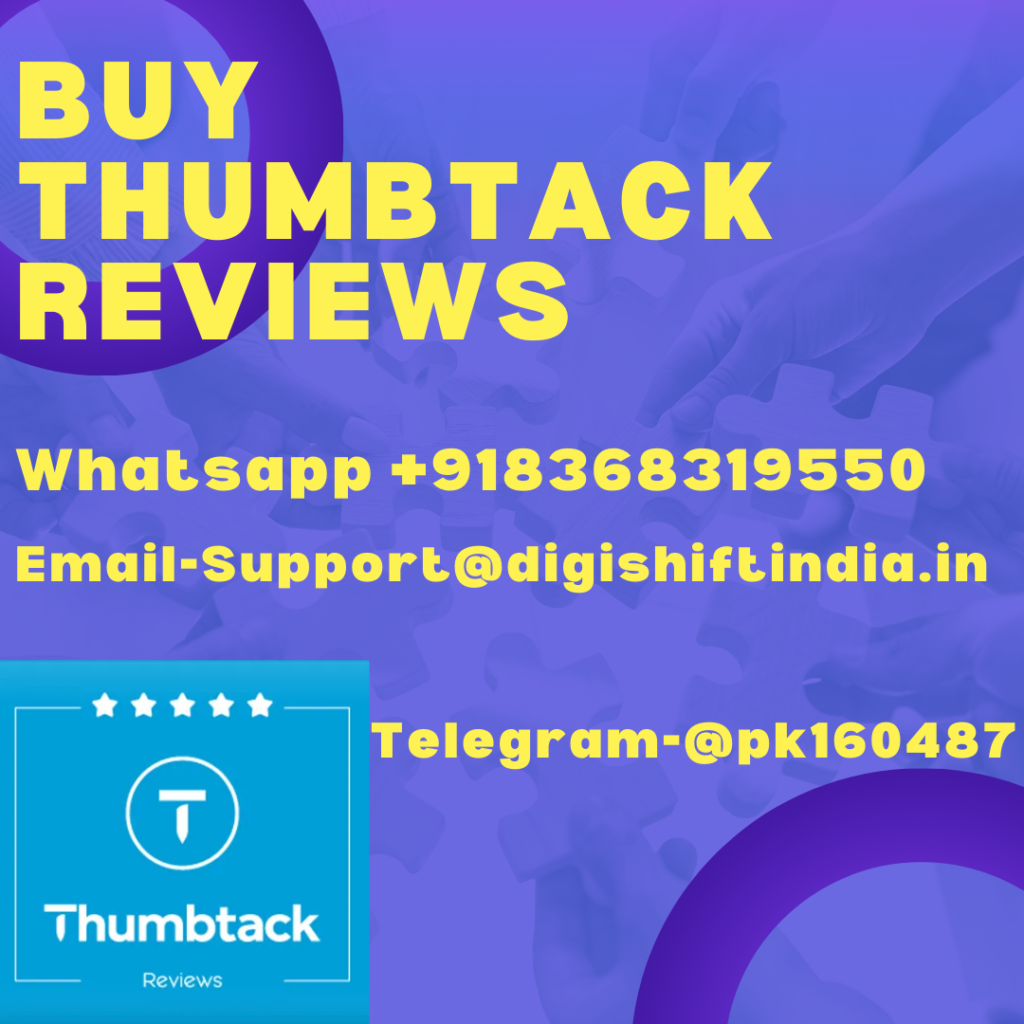 Buy Thumbtack Reviews Service