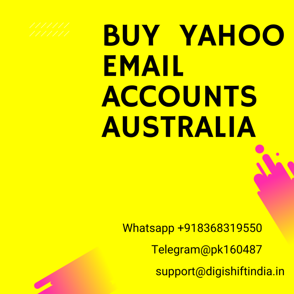 Buy Yahoo Email Accounts Australia