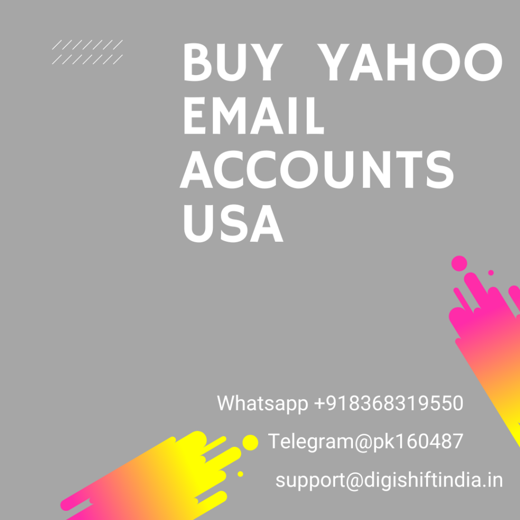 Buy Yahoo Email Accounts USA