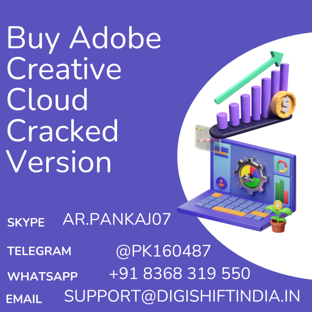 Buy Adobe Creative Cloud Cracked Version  lifetime validity