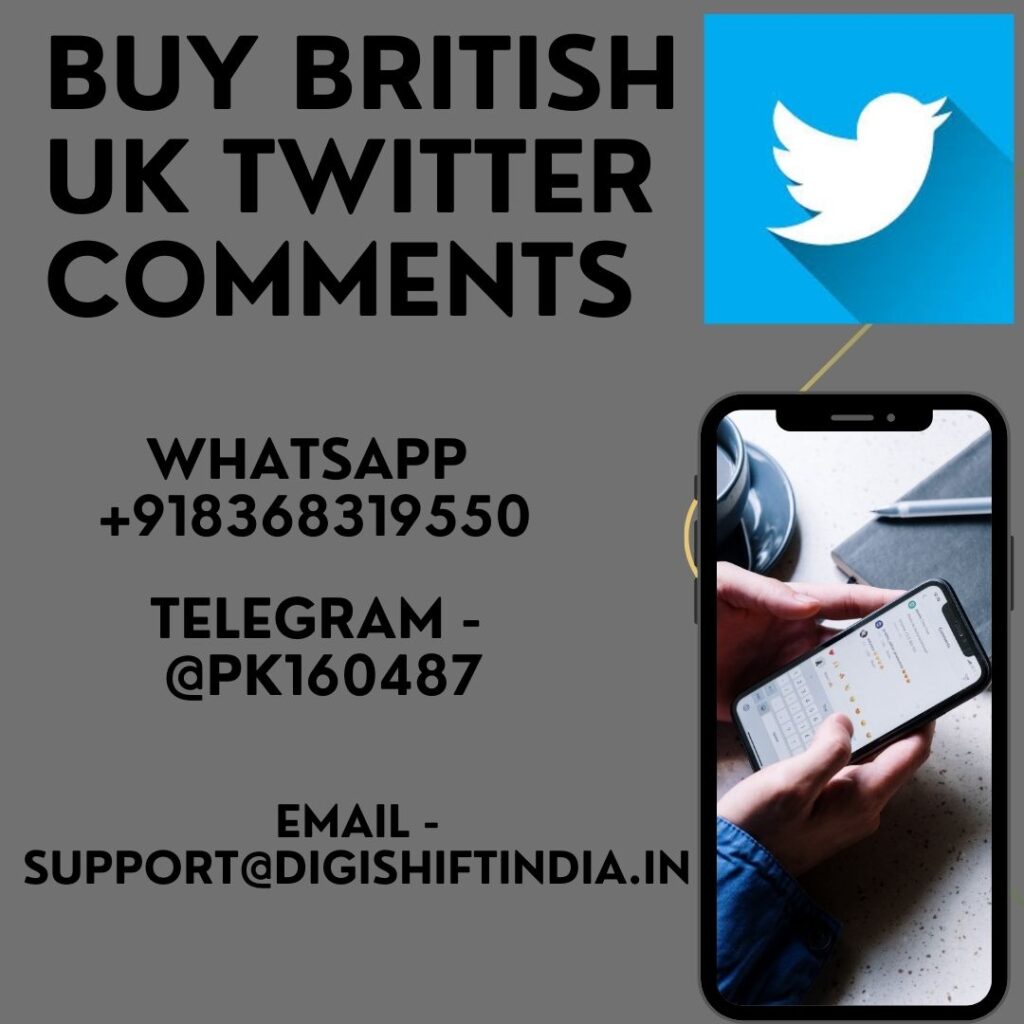 BUY BRITISH TWITTER COMMENTS