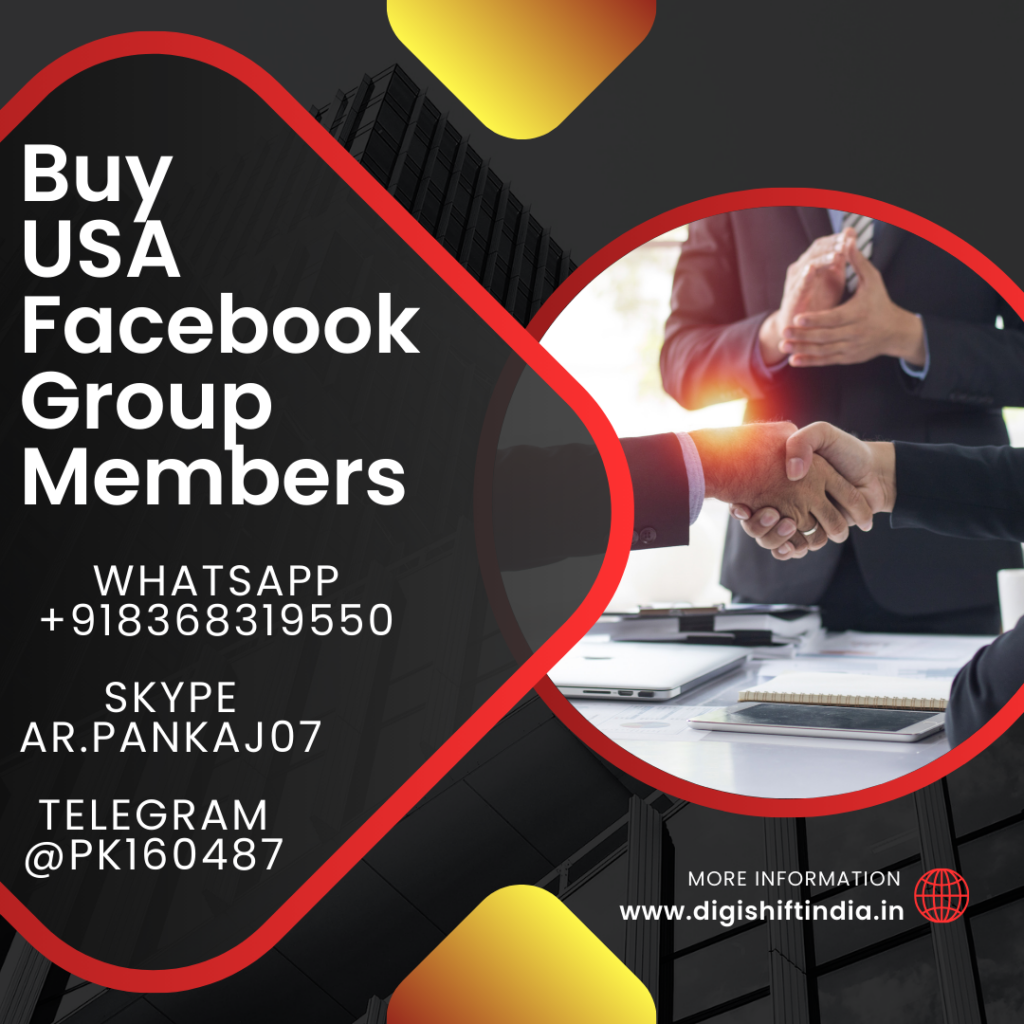 Buy USA Facebook Group Members