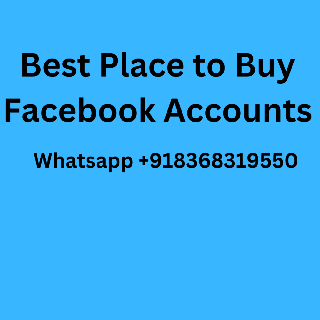 Best Place to Buy Facebook Accounts 