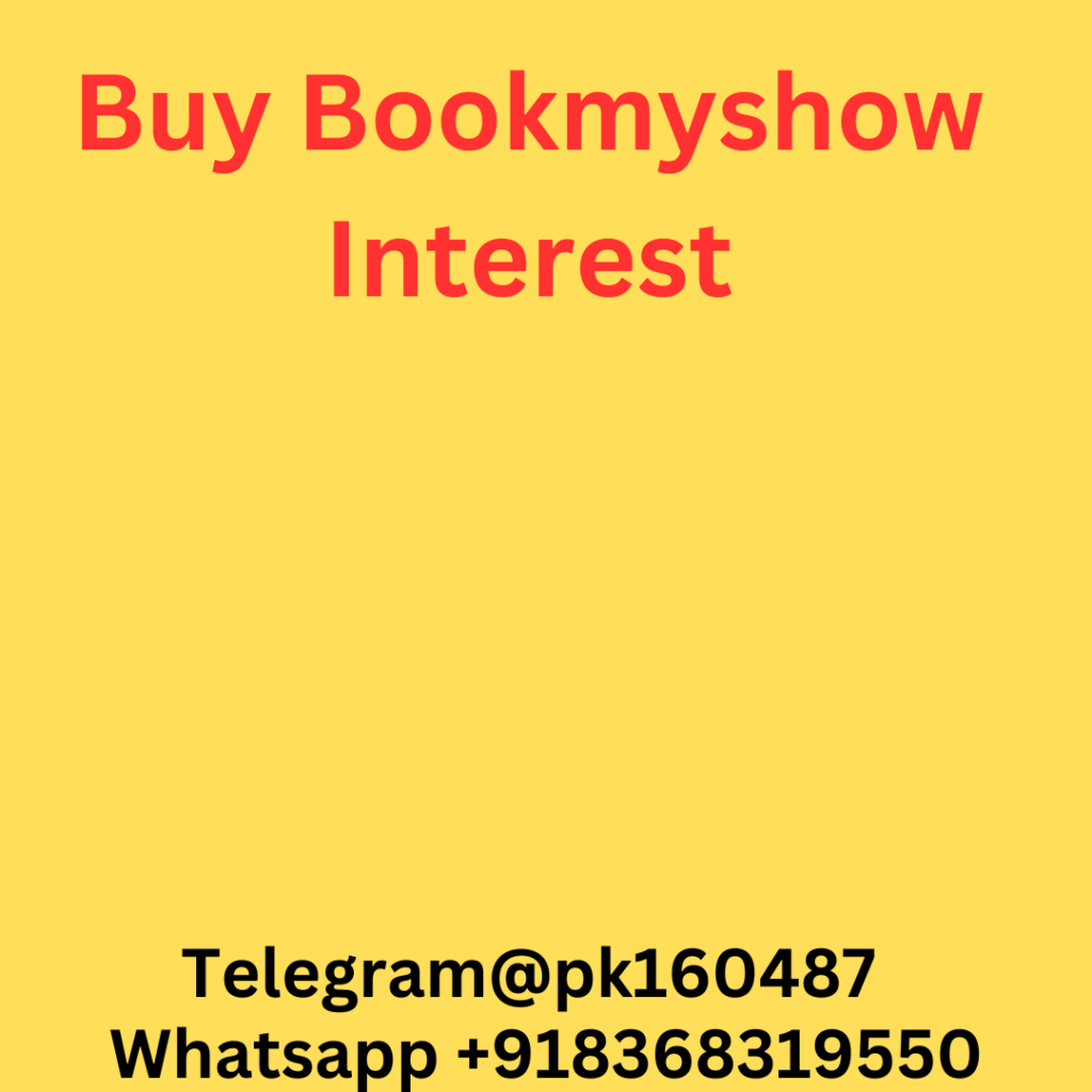 Buy Bookmyshow Interest