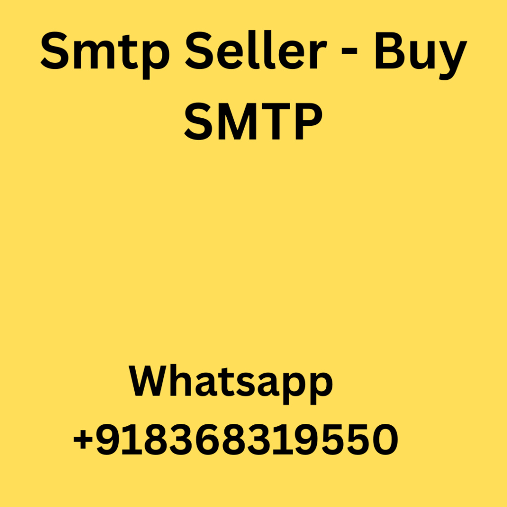 Smtp Seller - Buy SMTP