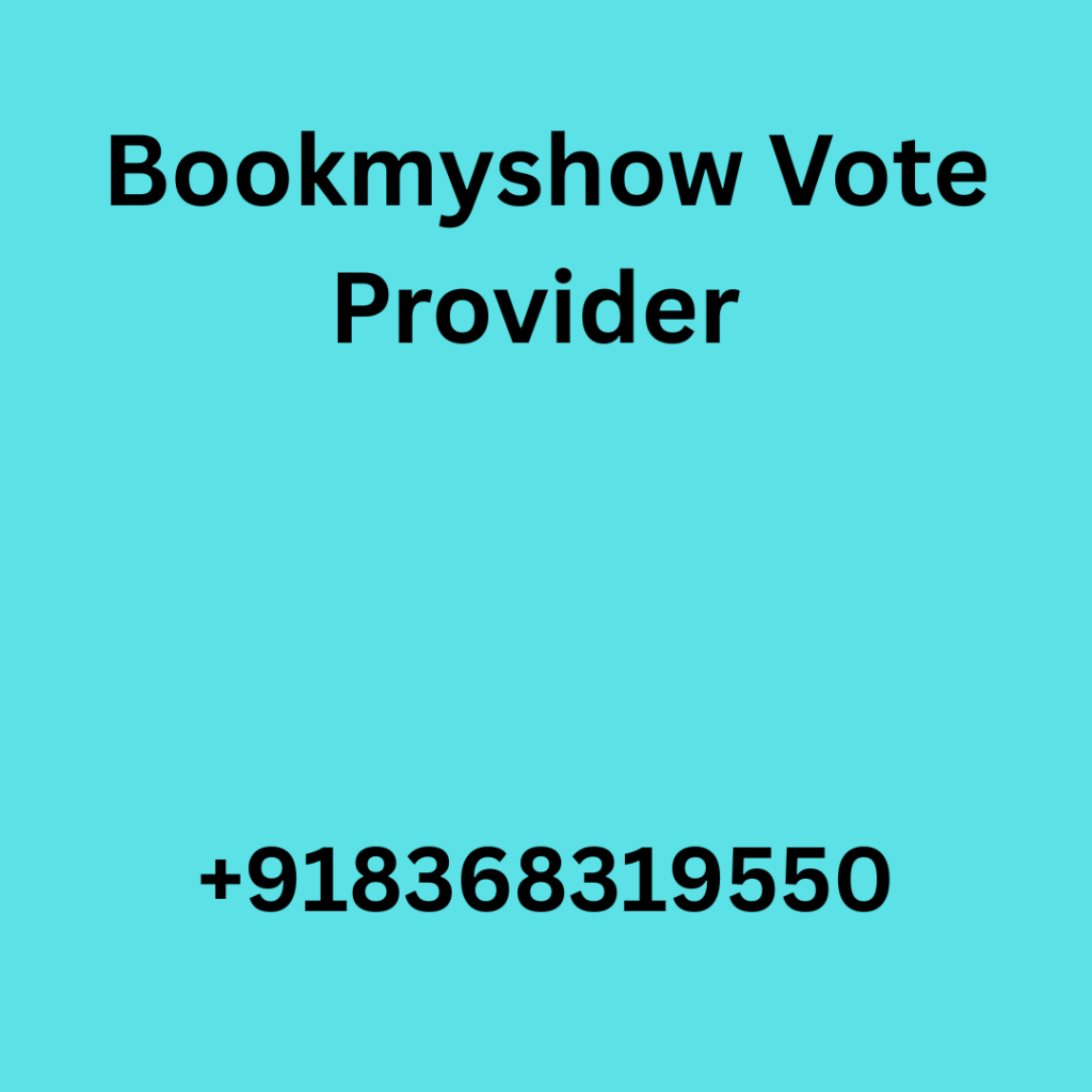 Bookmyshow Vote Provider