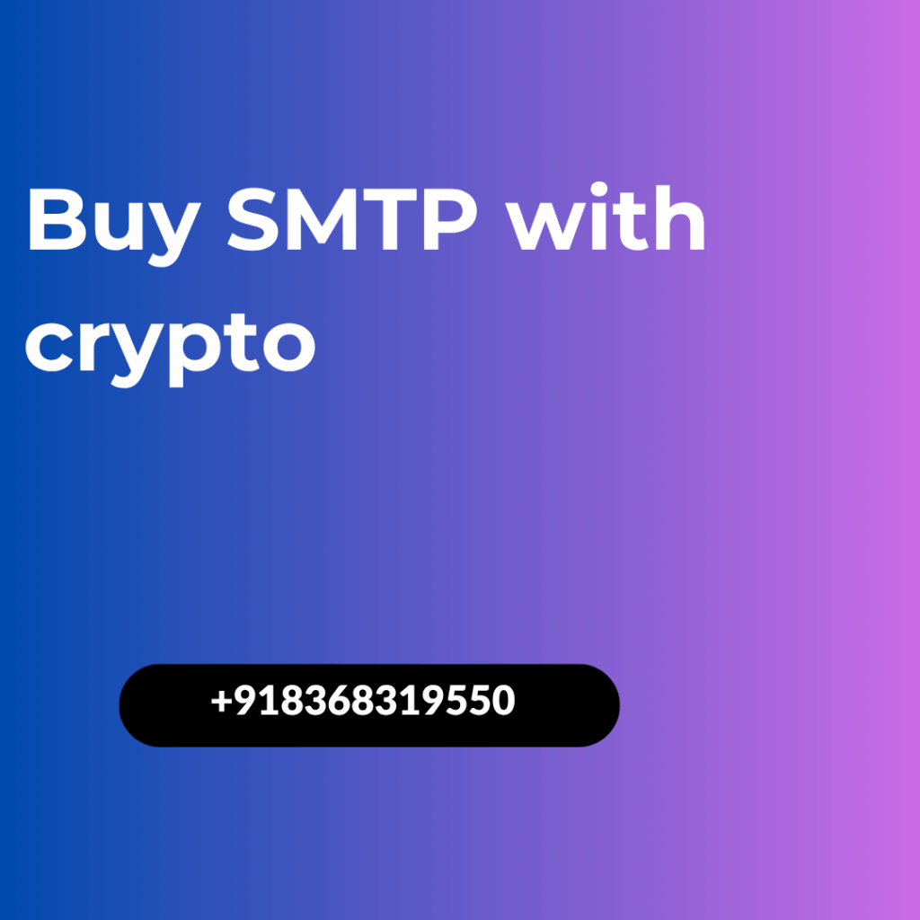 Buy SMTP with crypto