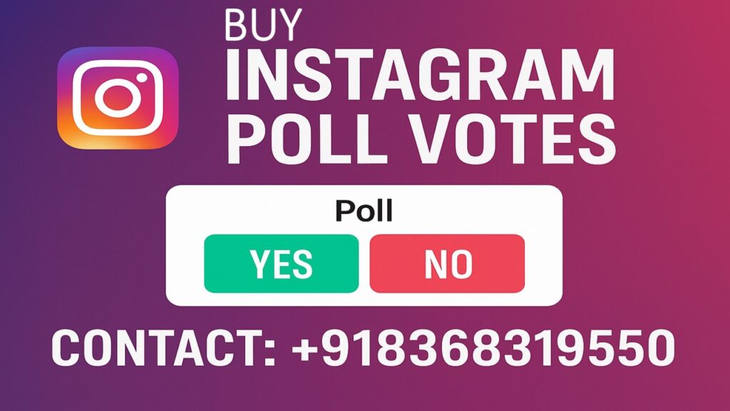 Buy Instagram Poll Votes