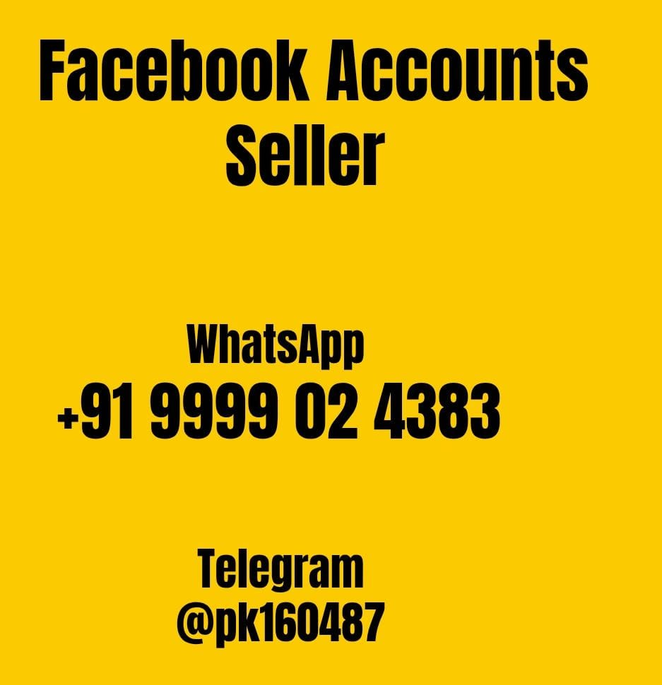 Facebook Accounts Seller