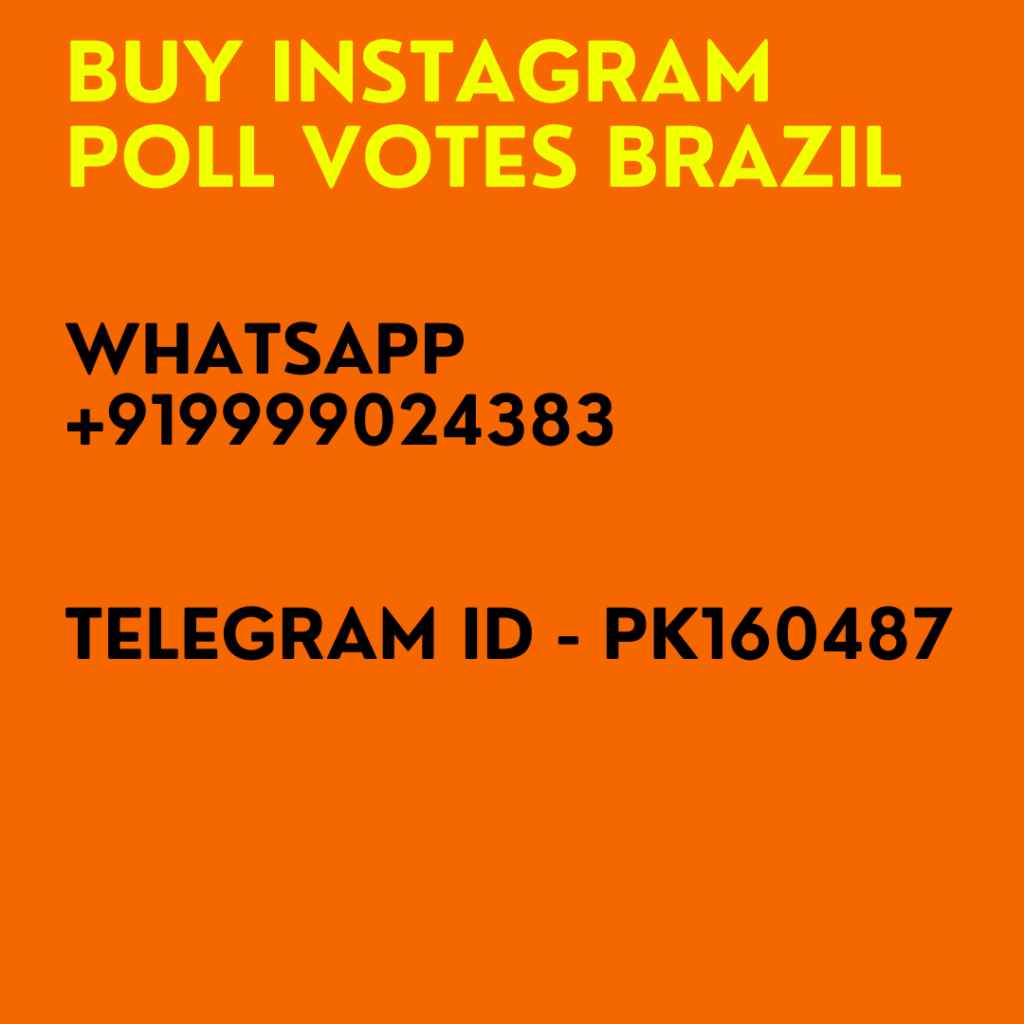 Buy Instagram Poll Votes Brazil