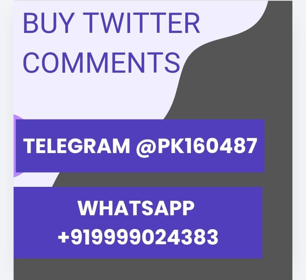 Buy Twitter Comments