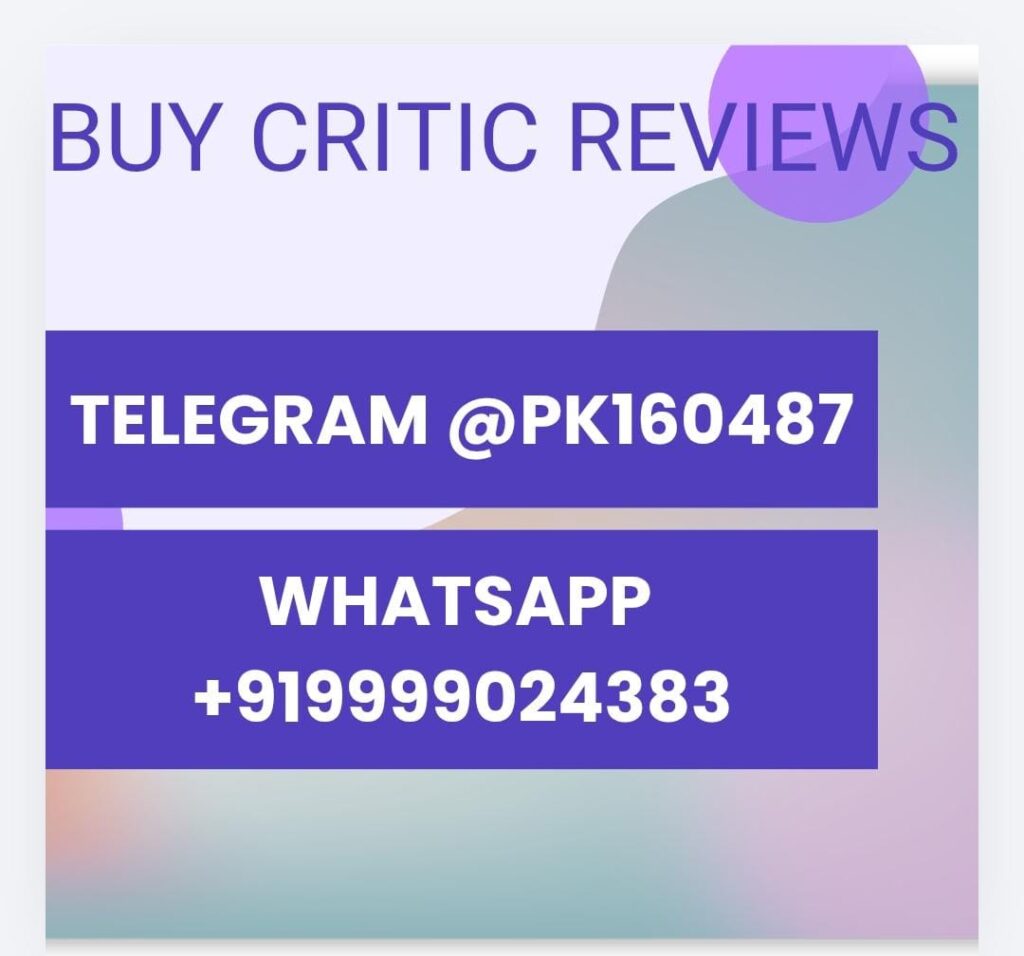 Buy Critic Reviews