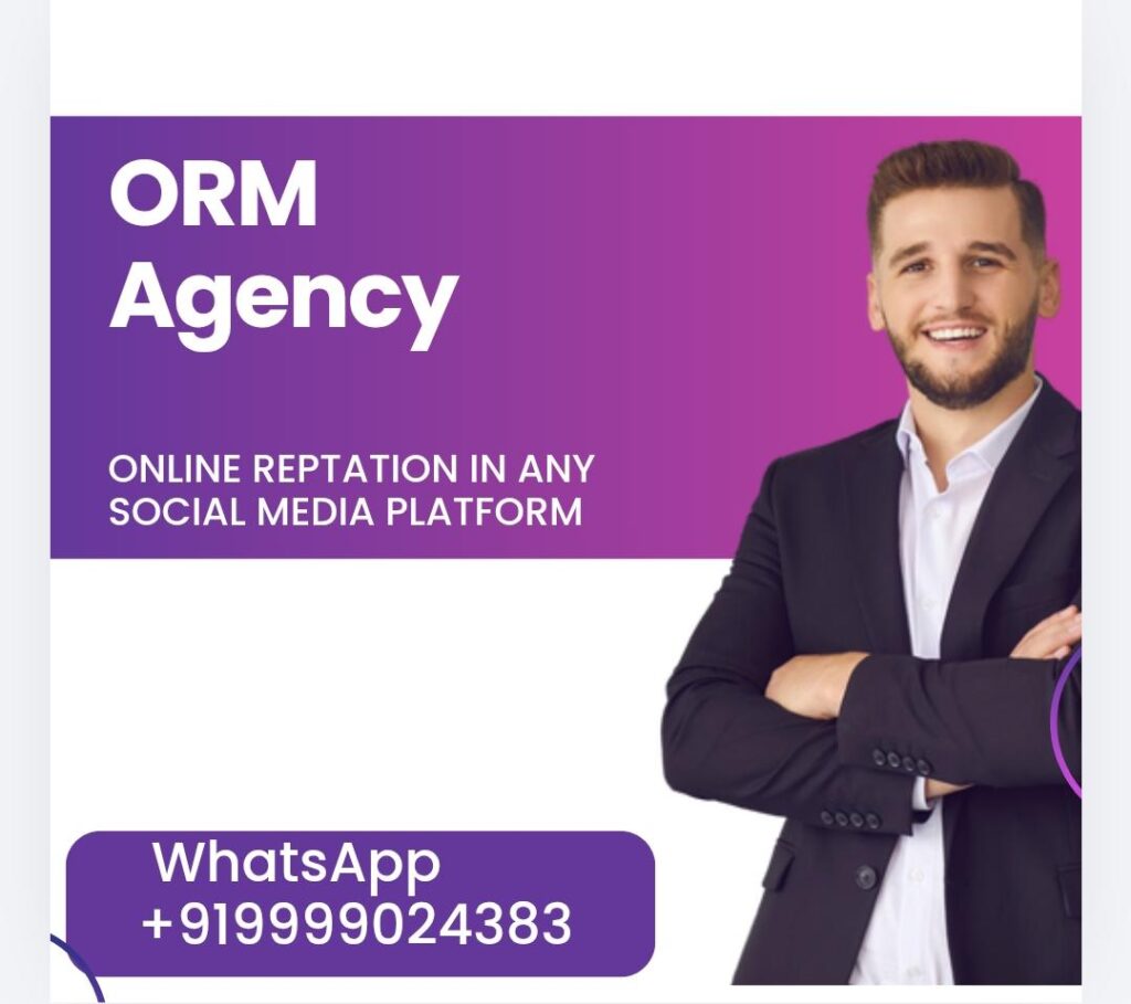 ORM Agencies in India 