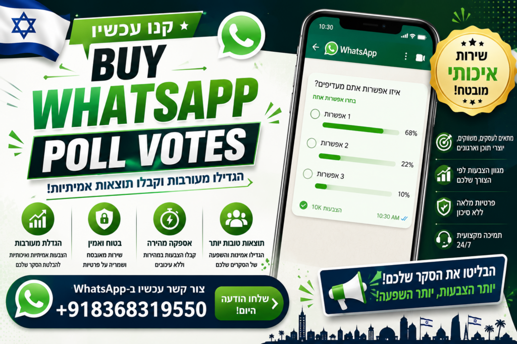 Buy Whatsapp Poll Votes