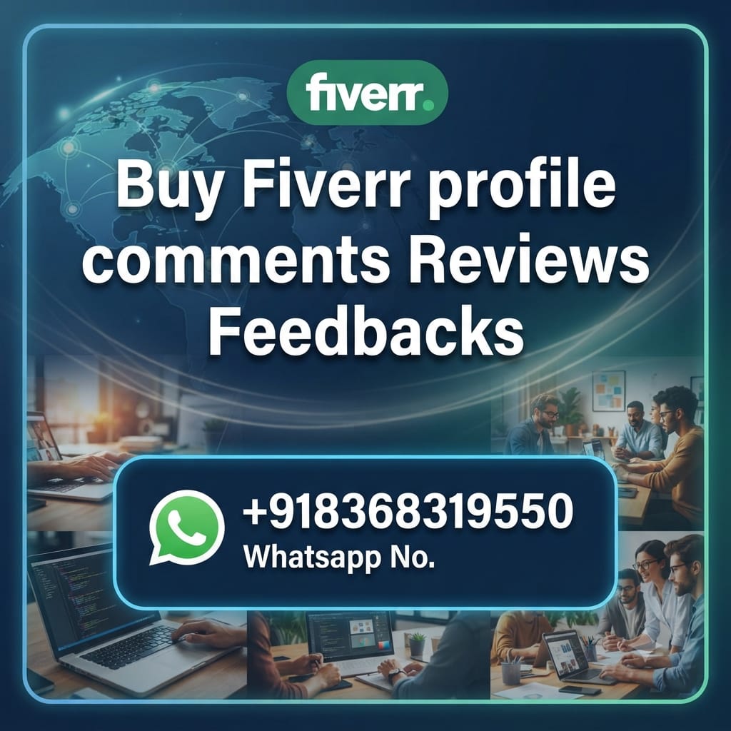 Buy Fiverr Profile Comments Reviews & Feedbacks