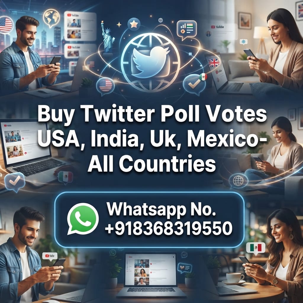 Buy Twitter Poll Votes – All Countries