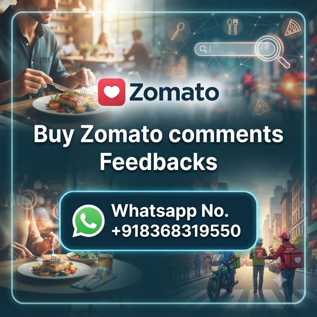 Buy Zomato Comments & Feedbacks