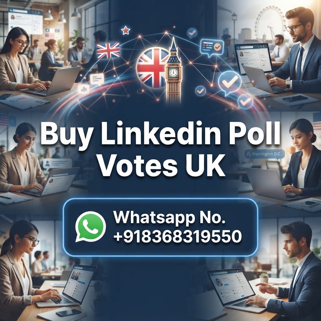 Buy Linkedin Poll Votes UK