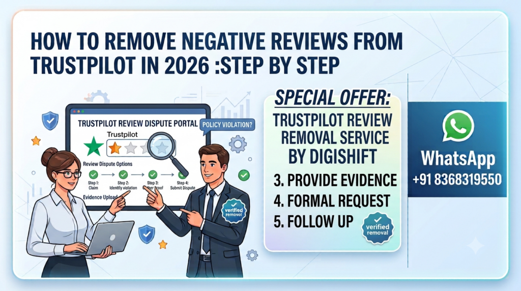 How to Remove Negative Reviews from Trustpilot in 2026: Step by Step