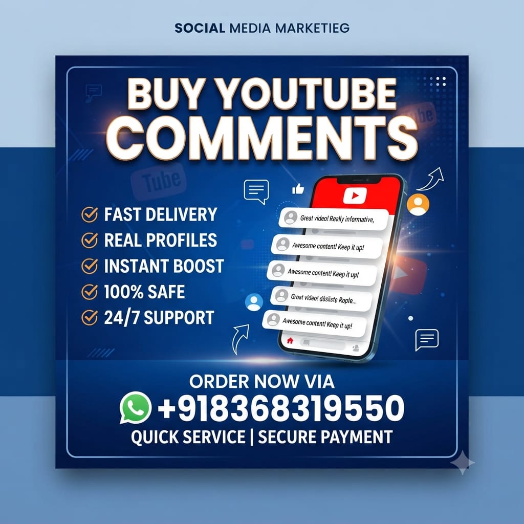 Buy YouTube comments