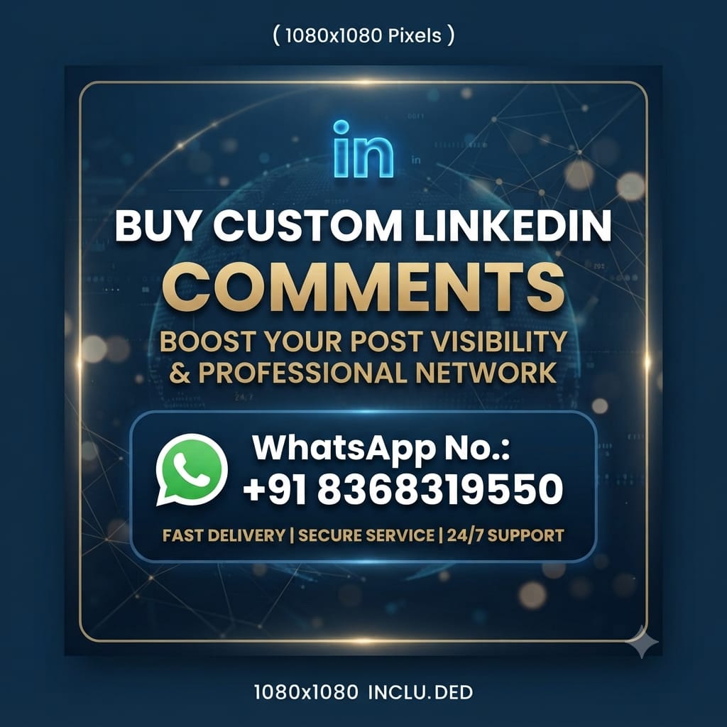 Buy Custom LinkedIn Comments