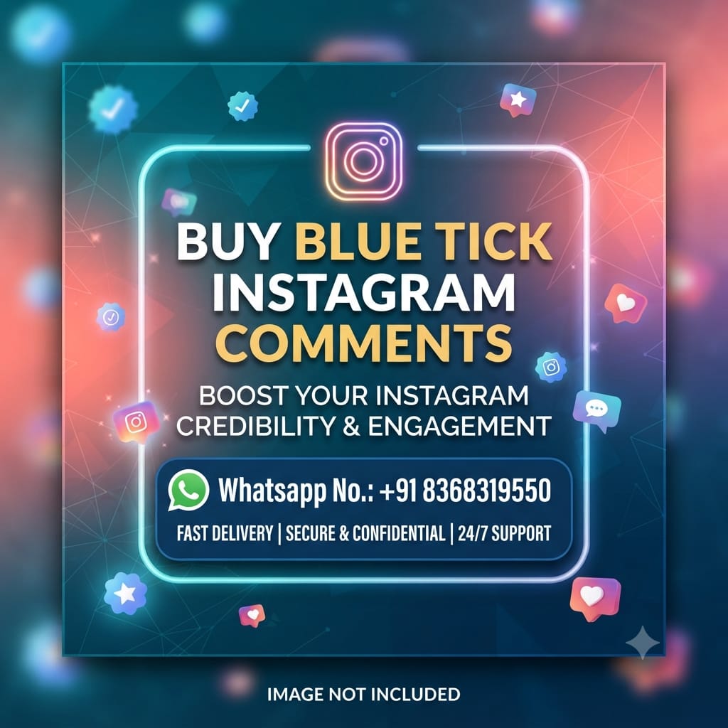 Buy Blue Tick Instagram Comments