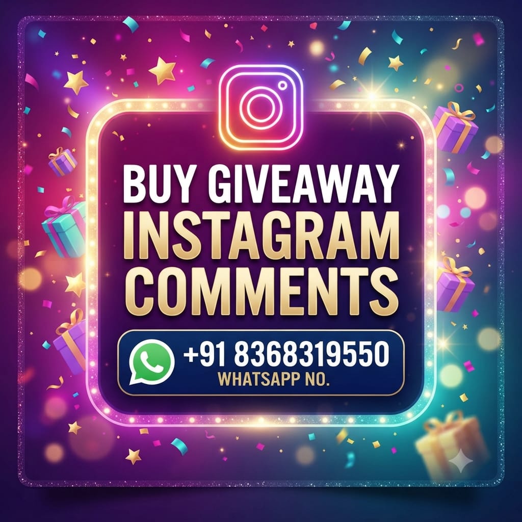 Buy Giveaway Instagram Comments