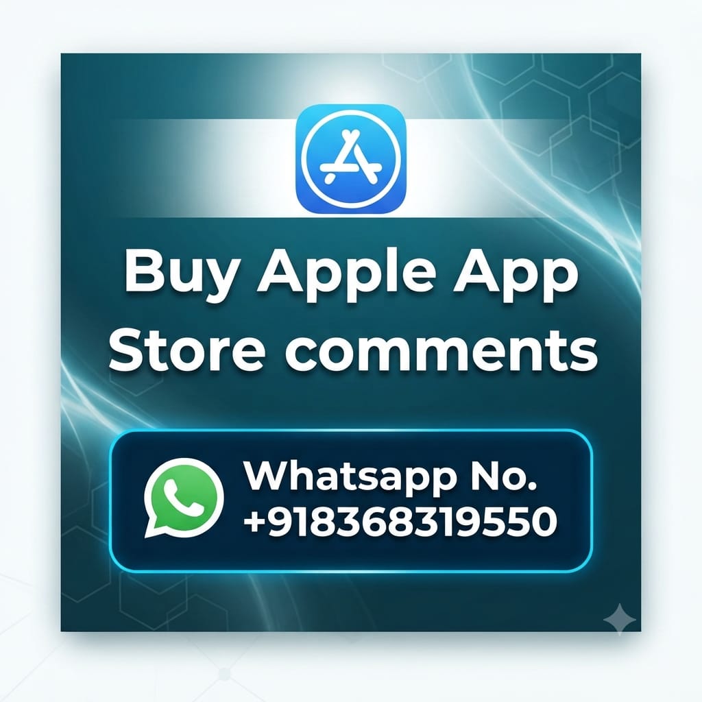 Buy Apple App Store comments