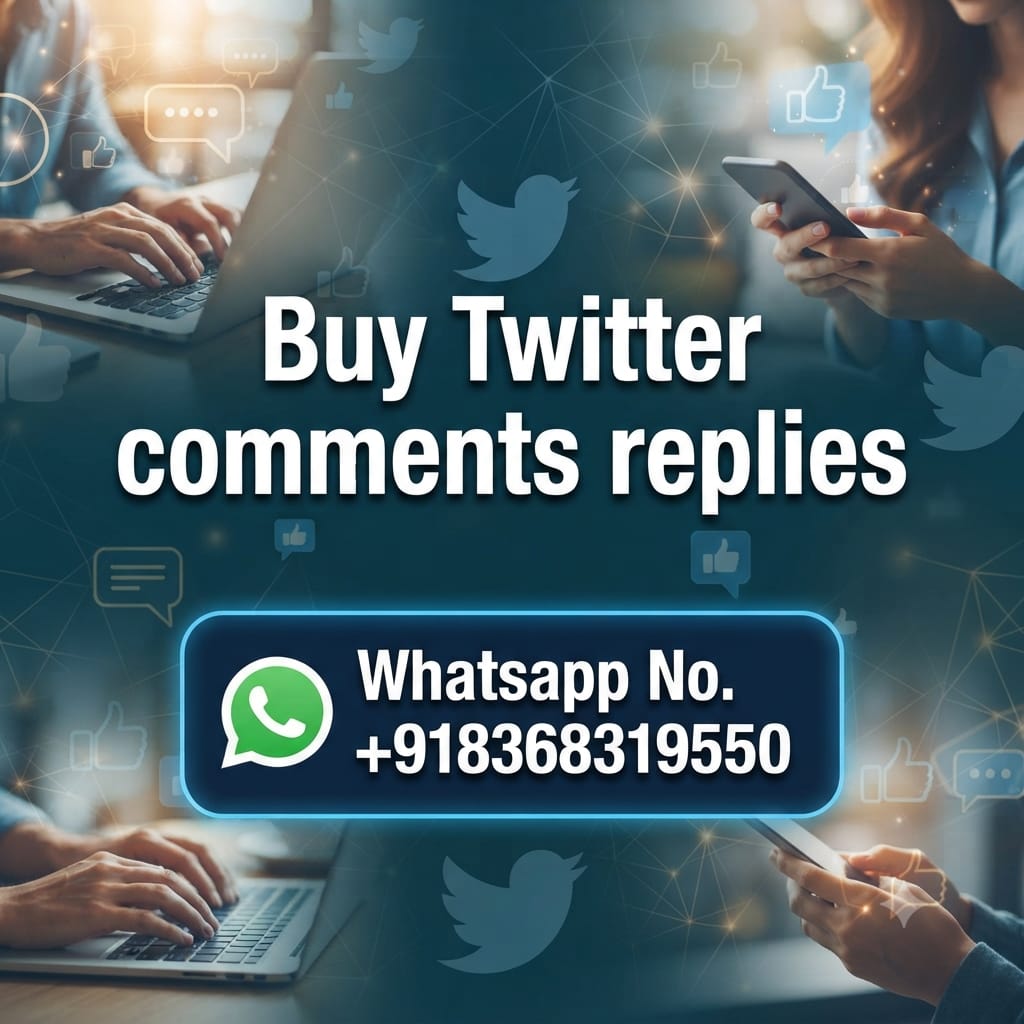 Buy Twitter Comments Replies