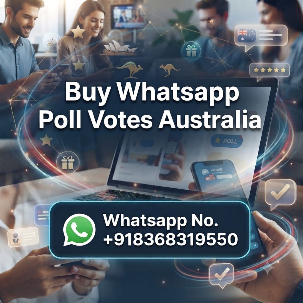 Buy WhatsApp Poll Votes All Countries Australia, Mexico, Canada