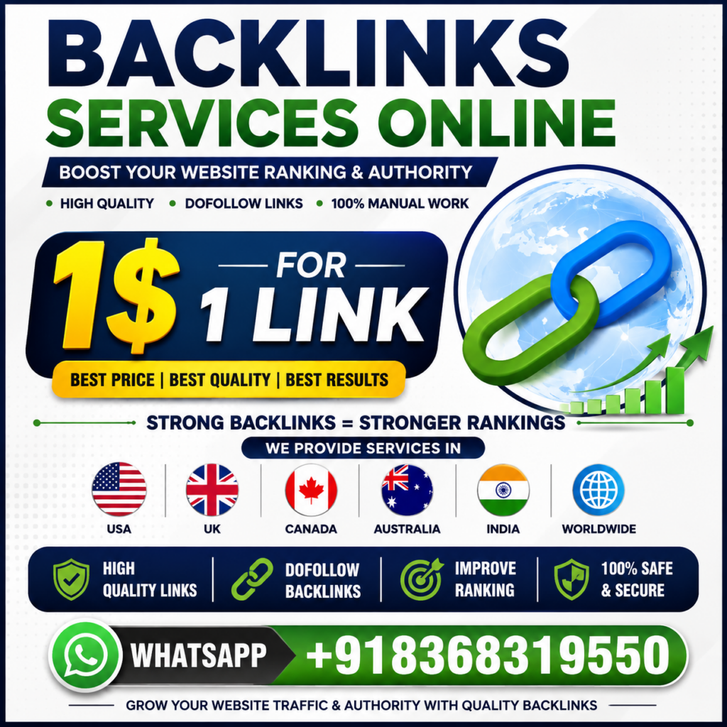 Backlinks Services Onlinev