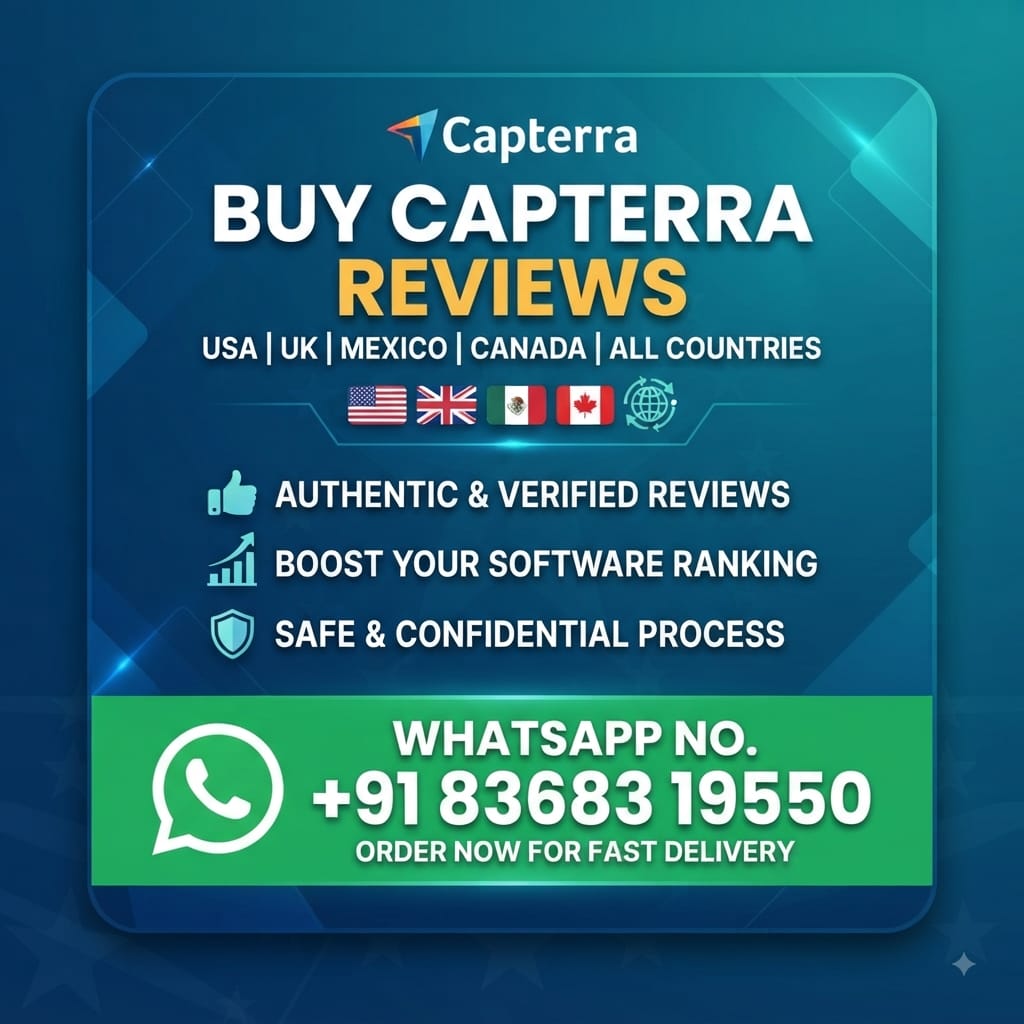 Buy Capterra Reviews USA, India, UK, Mexico, Canada- All Countries