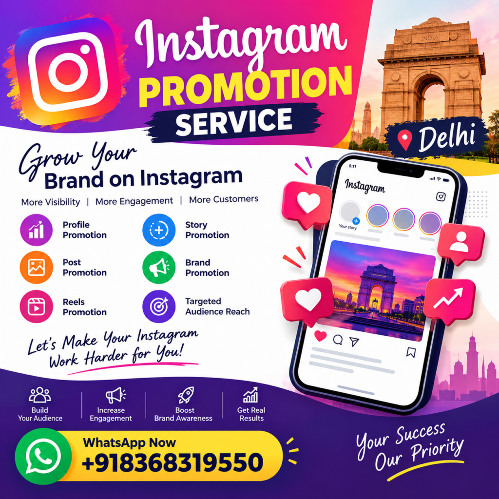 Instagram Promotion Service Delhi