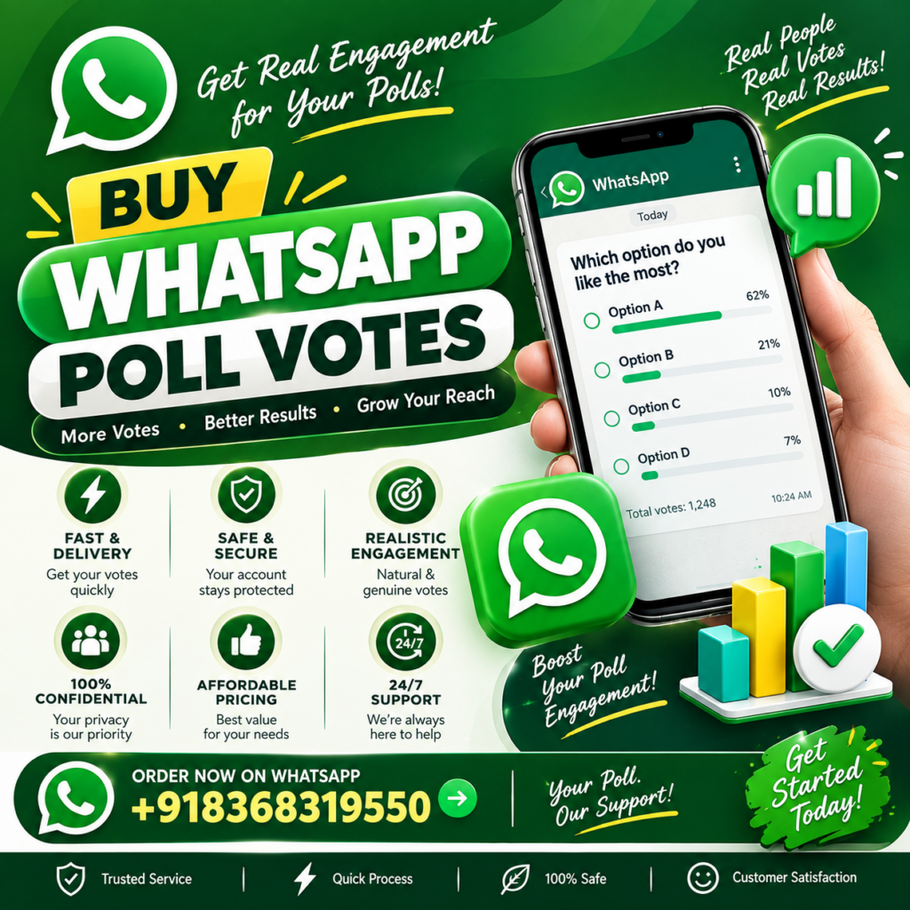 Buy Whatsapp Poll Votes